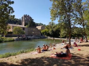 baignade surveillée à Lagrasse