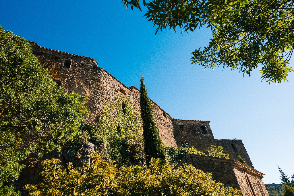 photo du château - Location de vacances - Gîtes entre Carcassonne et Narbonne Le Roc sur l'Orbieu