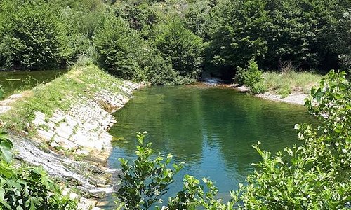 Baignade en rivière - Gite et Location Vacances en Corbières - Le Roc sur l’Orbieu, entre Narbonne et Carcassonne